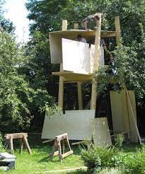 Free Standing Tree House How To Build
