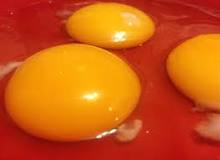 What does a black egg yolk mean?