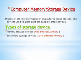 ppt computer memory storage device