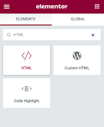 how to edit html in elementor elementor