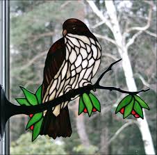 Stained Glass Birds By Chippaway Art Glass