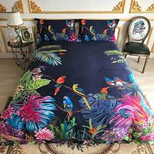 Luxury Tropical Bedding Bedspread