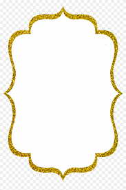 black and gold frame png ornate png