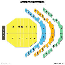 carol morsani hall seating charts