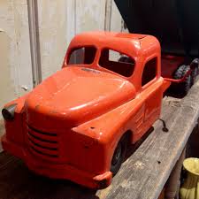 1950 s structo hydraulic toy dump truck