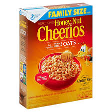 general mills honey nut cheerios cereal