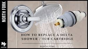 delta tub shower cartridge tutorial