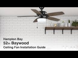 Baywood Ceiling Fan By Hampton Bay