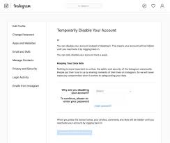 The option to permanently delete your account will only appear after you've selected a reason from the menu. Delete Instagram How To Delete An Instagram Account Permanently