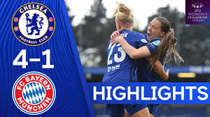 Get updates on the latest women's champions league action and find articles, videos, commentary and analysis in one place. Chelsea 4 1 Bayern Munich The Blues Reach The Champions League Final Champions League Highlights Youtube