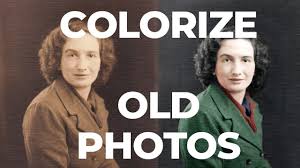 colorizing black and white photographs