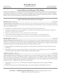 93 Asst Restaurant Manager Resume See Also Related To