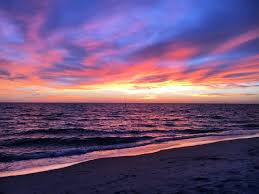 beach sunset sunset beach ocean sea