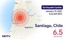 Worldwide there are around 1400 earthquakes each day (500,000 each year). Earthquake Close To Santiago Chile Today With Magnitude 6 5 Thespuzz