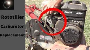 how to replace carburetor for tillers