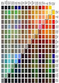 Color Chart In 2019 Color Mixing Chart Acrylic Mixing