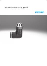 Push In Fittings And Connectors Qs Quick Star Manualzz Com