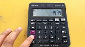 calculate s tax on calculator easy