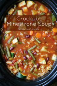 the best crockpot minestrone soup