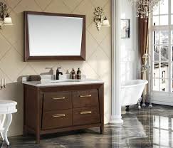 Bathroom vanities are expensive, they usually are not exactly what you need and they certainly don't have a hidden stool! Royal Havana 48 Solid Wood Bathroom Vanity