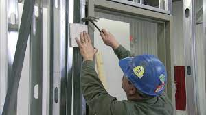 how to install a steel door frame in