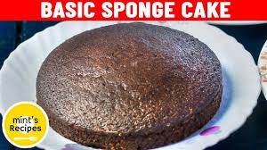 eggless spongy chocolate cake