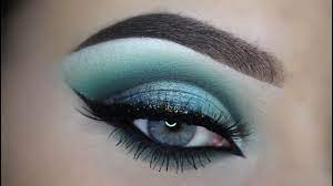 turquoise cutcrease makeup tutorial