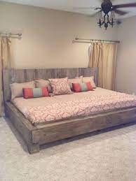 california king bed frame diy pallet bed