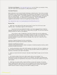 Resume Cover Letter Examples For Highschool Students Best Of