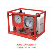 Air Driven Hydrotest Pumps With Chart Recorder