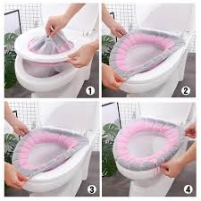 Toilet Seat Cover Cushion With Handle