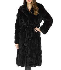 Black Rabbit Fur Coat Fursource Com