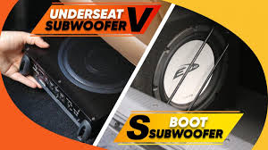 Underseat Subwoofer Vs Boot Subwoofer Comparison