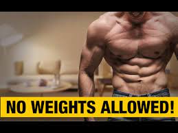 home chest workout no weights allowed