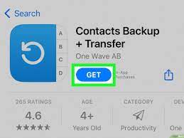 transfer contacts from your iphone