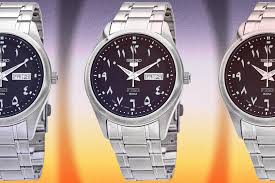 seiko 5 arabic dial watches normally