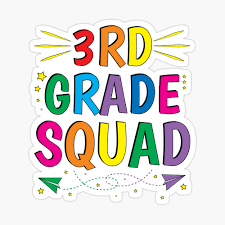 Third Grade Squad 3rd Back to School" Poster for Sale by ZNOVANNA |  Redbubble