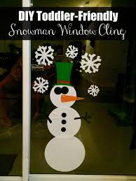 The best option would be to replace the windows with thermally broken frames and insulated thermal glass. Diy Toddler Friendly Snowman Window Clings Sew Woodsy