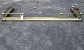 Adjustable Brass Fireplace Fender