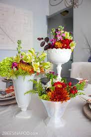 Decorating With Milk Glass Vases