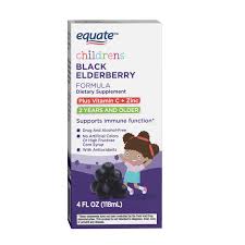 black elderberry syrup with vitamin c