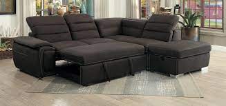 homelegance platina sectional with pull