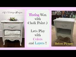 Painting With Wax With Chalk Paint To