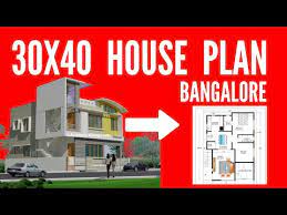 30x40 House Plans In Bangalore G 1 2bhk