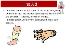 Image result for first aid for fractures steps