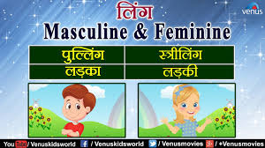 Hindi Grammar Lessons Masculine Feminine Gender Part 4