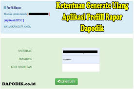 We did not find results for: Penting Ketentuan Generate Ulang Aplikasi Prefill Rapor Dapodik Dapodik Co Id