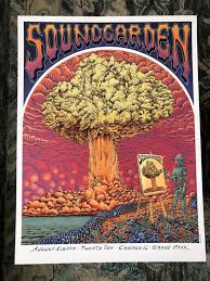 soundgarden emek gig poster 2010