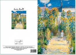 Greeting Card Claude Monet The Artist