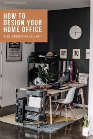 how to design your home office e